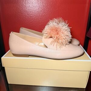 MICHAEL Michael Kors Fara Loafer with Fluffy Pom-Pom